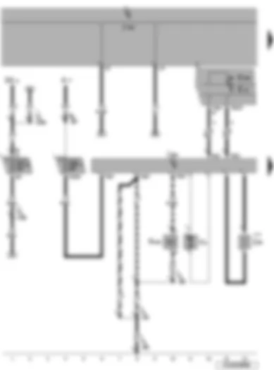 Wiring Diagram  VW JETTA 2007 - Instantaneous heating button - auxiliary heater control unit - onboard power supply control unit - heater coolant shut-off valve - combustion air blower - fuel pre-heating heater element