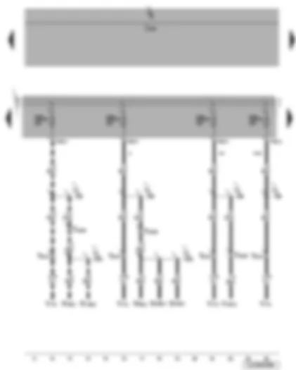 Wiring Diagram  VW JETTA 2006 - Pin connectors SB