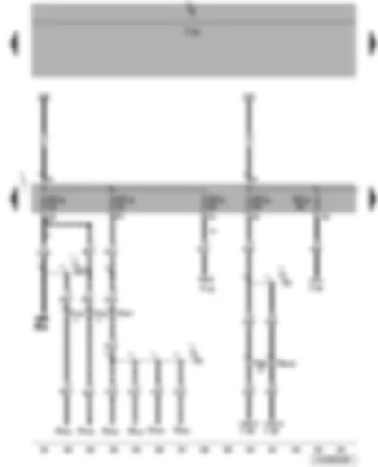 Wiring Diagram  VW JETTA 2006 - Fuses (SC)