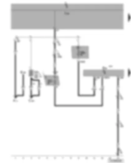 Wiring Diagram  VW JETTA 2007 - Onboard supply control unit - telephone transmitter and receiver unit