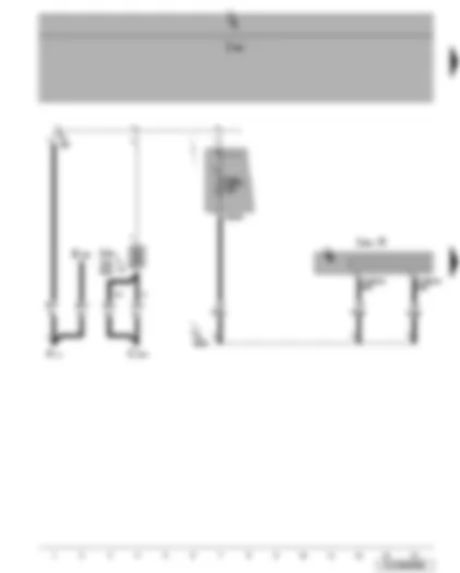 Wiring Diagram  VW JETTA 2007 - Control unit with display for radio and navigation system