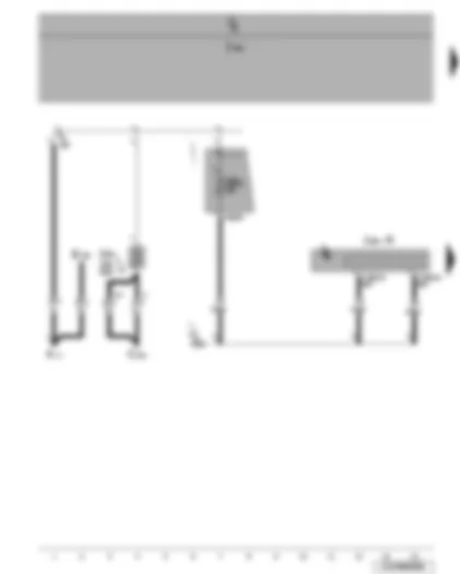 Wiring Diagram  VW JETTA 2007 - Control unit with display for radio and navigation system