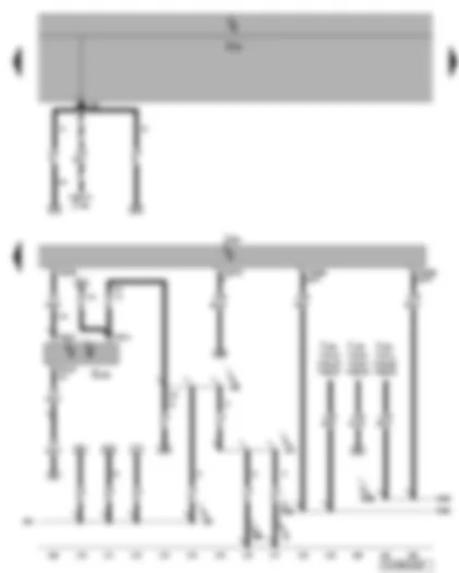 Wiring Diagram  VW JETTA 2006 - Clutch position sender - engine control unit