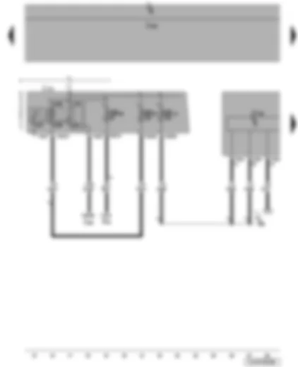 Wiring Diagram  VW JETTA 2007 - Terminal 30 voltage supply relay - mechatronics for direct shift gearbox - in gearbox
