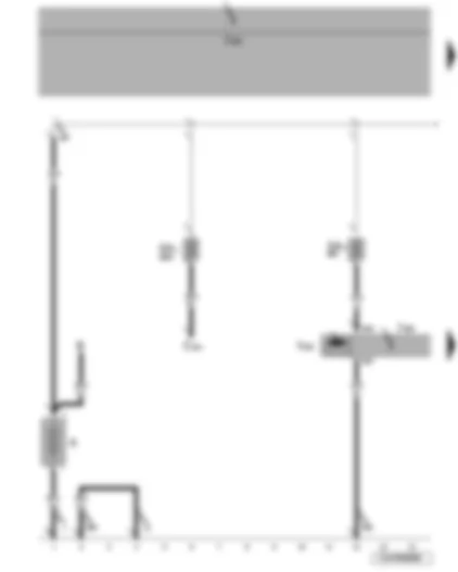 Wiring Diagram  VW JETTA 2007 - Battery - power steering control unit - electromechanical power steering motor