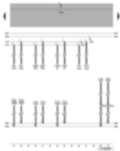 Wiring Diagram  VW JETTA 2009 - CAN bus network - control units