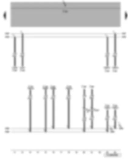 Wiring Diagram  VW JETTA 2008 - CAN bus network - control units