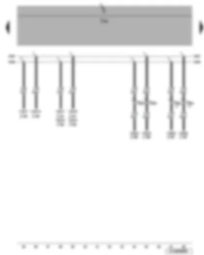 Wiring Diagram  VW JETTA 2007 - CAN bus network - control units