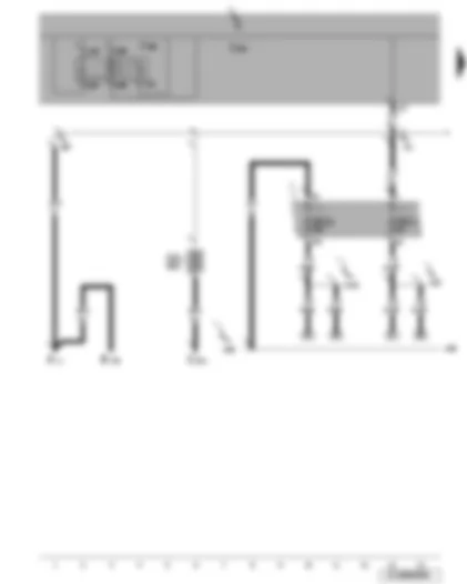 Wiring Diagram  VW JETTA 2008 - Fuse locations - onboard power supply control unit