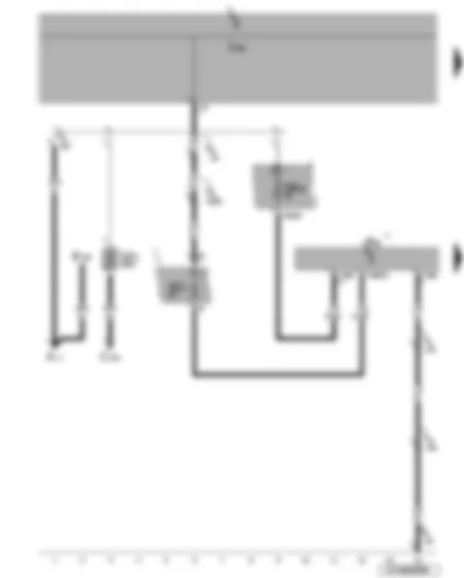 Wiring Diagram  VW JETTA 2007 - Onboard supply control unit - telephone transmitter and receiver unit