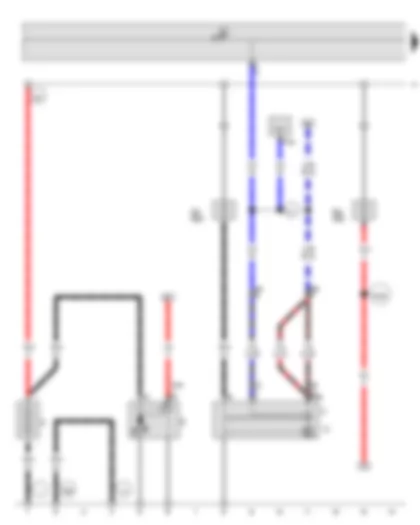Wiring Diagram  VW JETTA 2007 - Battery - Starter - Alternator - Onboard supply control unit