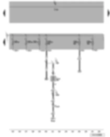 Wiring Diagram  VW JETTA 2010 - Driver seat adjustment thermal fuse 1 - fuses (SB)