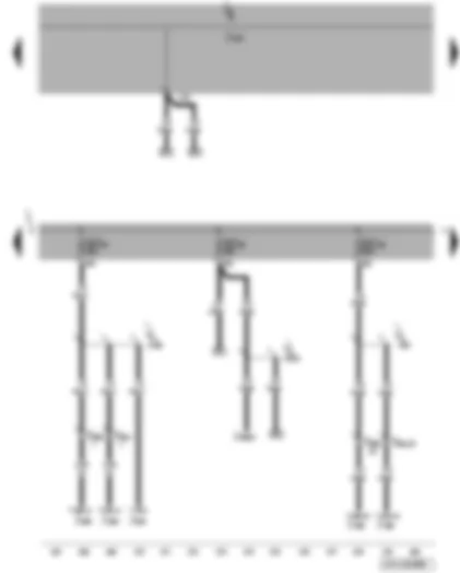 Wiring Diagram  VW JETTA 2009 - Onboard power supply control unit - fuses (SC)