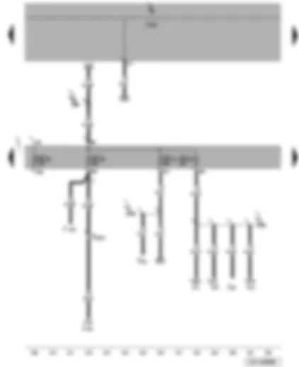 Wiring Diagram  VW JETTA 2010 - Onboard power supply control unit - fuses (SC)