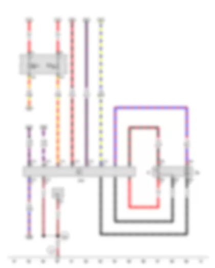 Wiring Diagram  VW JETTA 2010 - Fuel gauge sender - Fuel system pressurisation pump - Fuel pump control unit
