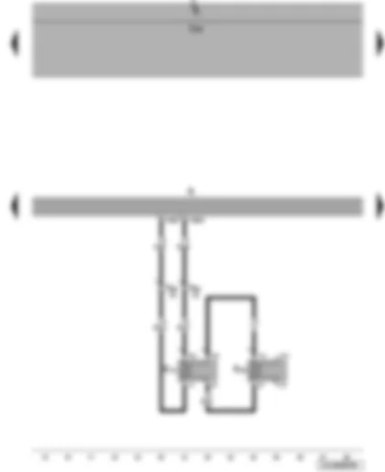 Wiring Diagram  VW JETTA 2009 - Radio - front left loudspeaker