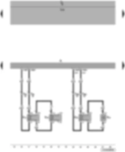 Wiring Diagram  VW JETTA 2010 - Radio - rear left loudspeaker - front left loudspeaker