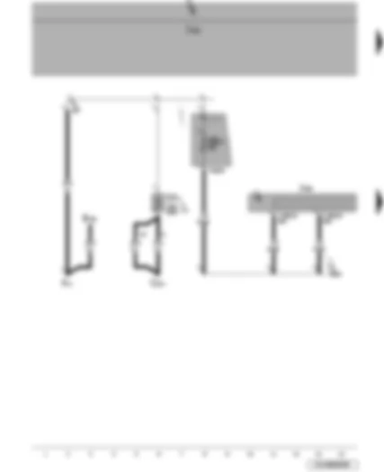 Wiring Diagram  VW JETTA 2010 - Control unit with display for radio and navigation system