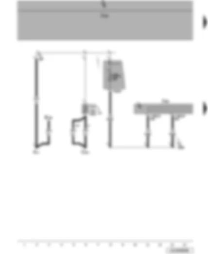 Wiring Diagram  VW JETTA 2009 - Control unit with display for radio and navigation system