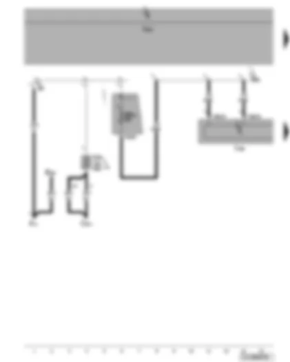 Wiring Diagram  VW JETTA 2010 - Control unit with display for radio and navigation system