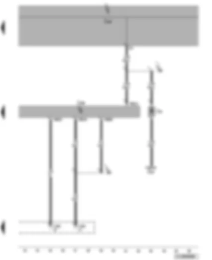 Wiring Diagram  VW JETTA 2009 - Special vehicle control unit