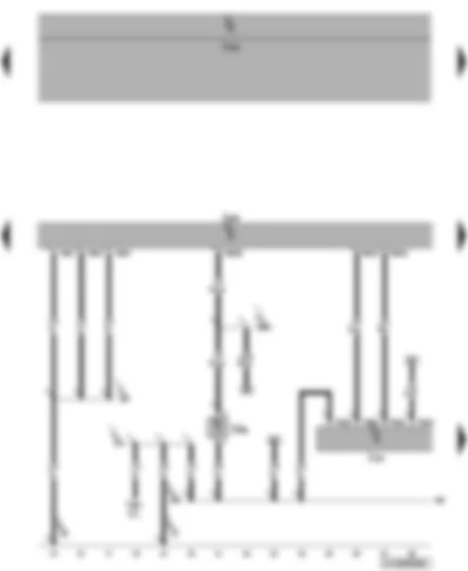 Wiring Diagram  VW JETTA 2010 - PDA control unit - special vehicle control unit