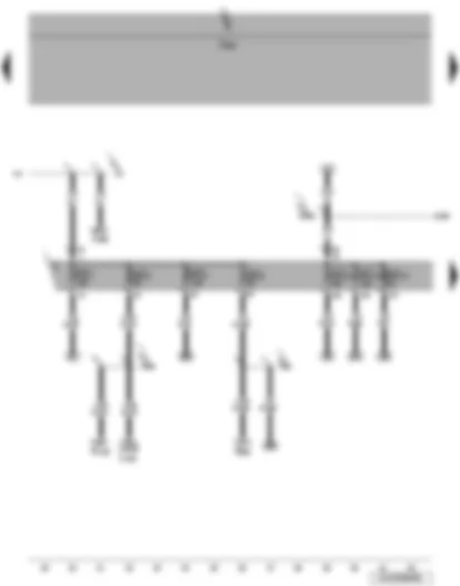 Wiring Diagram  VW JETTA 2010 - Onboard power supply control unit - fuses (SC)