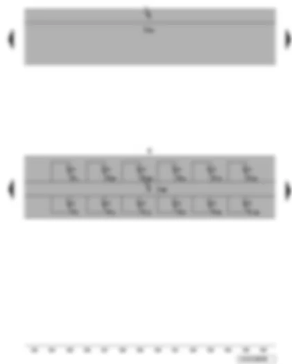 Wiring Diagram  VW JETTA 2010 - Onboard power supply control unit - dash panel insert - warning lamp