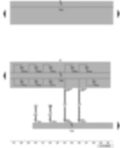 Wiring Diagram  VW JETTA 2010 - Ddata bus diagnostic interface - dash panel insert - warning lamps