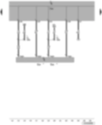 Wiring Diagram  VW JETTA 2010 - Interior monitoring deactivation switch - deactivation button for vehicle inclination sender