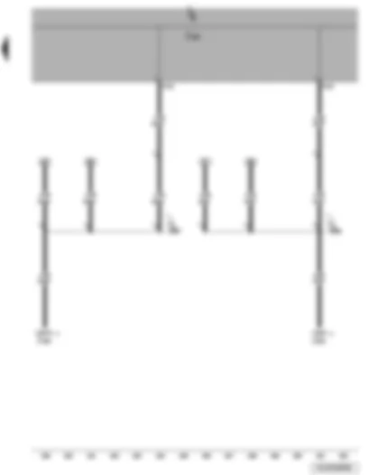 Wiring Diagram  VW JETTA 2010 - Onboard supply control unit