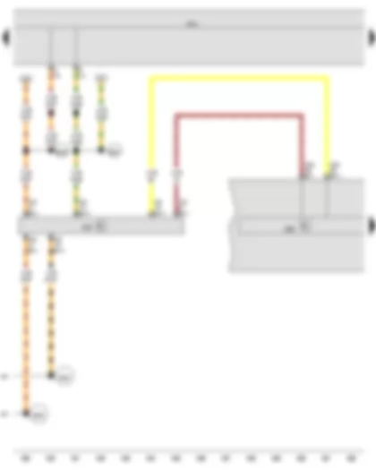 Wiring Diagram  VW JETTA 2010 - Data bus diagnostic interface