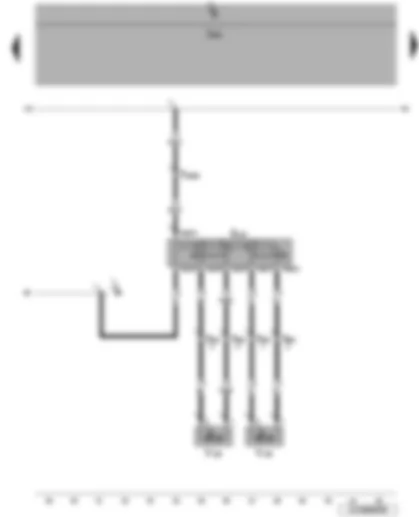 Wiring Diagram  VW JETTA 2010 - Driver seat lumbar support adjustment switch - driver seat lumbar support longitudinal adjustment motor - driver seat lumbar support height adjustment motor