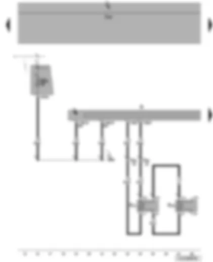 Wiring Diagram  VW JETTA 2010 - Radio - front left loudspeaker