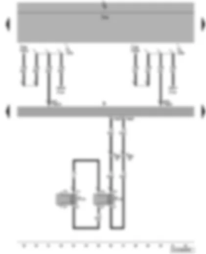 Wiring Diagram  VW JETTA 2010 - Radio - front right loudspeaker