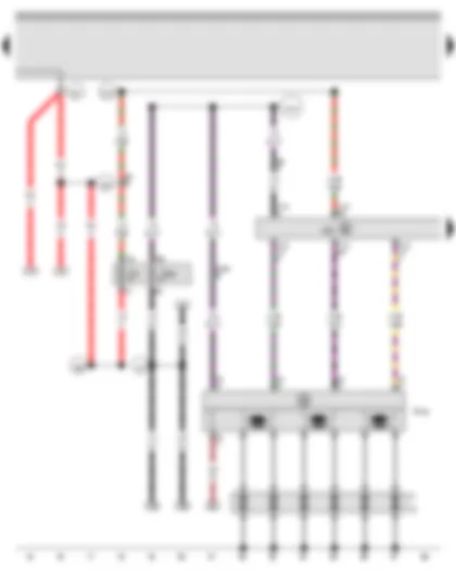 Wiring Diagram  VW JETTA 2015 - Motronic control unit