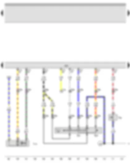 Wiring Diagram  VW JETTA 2001 - Motronic control unit - Fuel system diagnostic pump