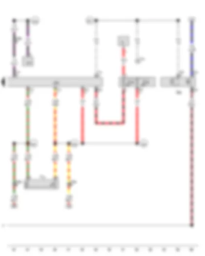 Wiring Diagram  VW JETTA 2015 - Radiator fan thermal switch - High-pressure sender - Radiator fan control unit