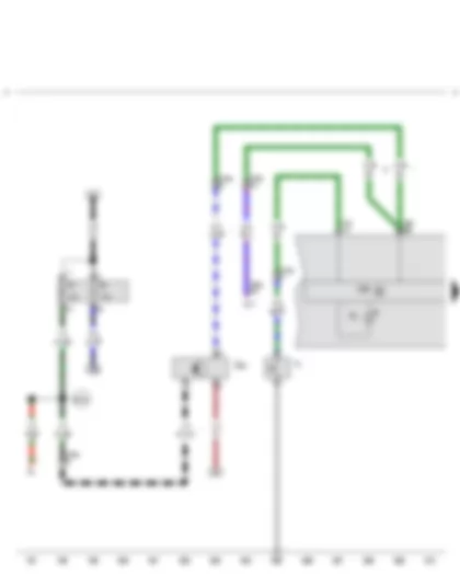 Wiring Diagram  VW JETTA 2006 - Oil pressure switch - Speedometer sender - Control unit in dash panel insert - Oil pressure warning lamp