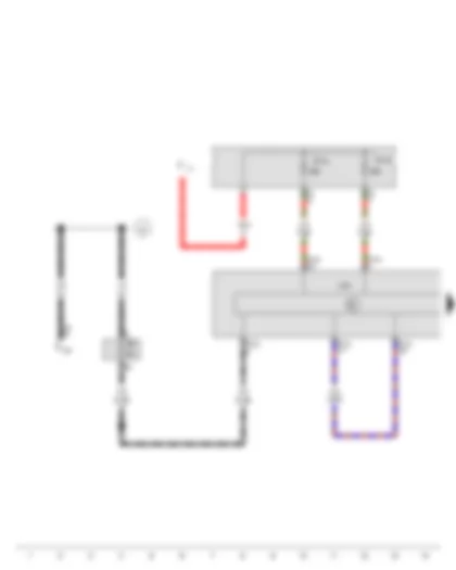 Wiring Diagram  VW JETTA 2007 - ABS control unit