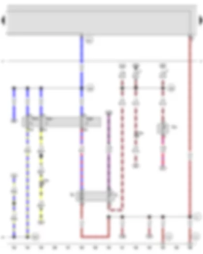 Wiring Diagram  VW JETTA 2010 - Fuel system pressurisation pump - Coolant shortage indicator sender