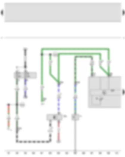 Wiring Diagram  VW JETTA 2009 - Oil pressure switch - Speedometer sender - Control unit in dash panel insert