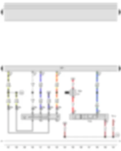 Wiring Diagram  VW JETTA 2009 - Cruise control system switch - Cruise control system (CCS) SET button - Motronic control unit - Vacuum pump for brakes