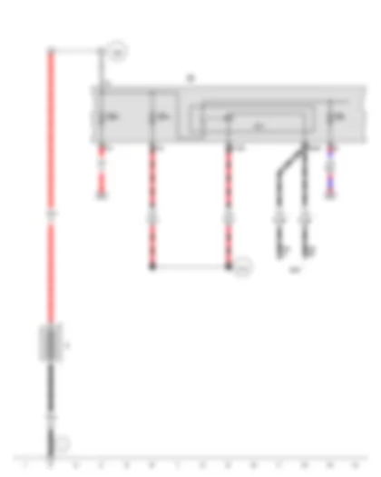 Wiring Diagram  VW JETTA 2016 - Battery - Main relay
