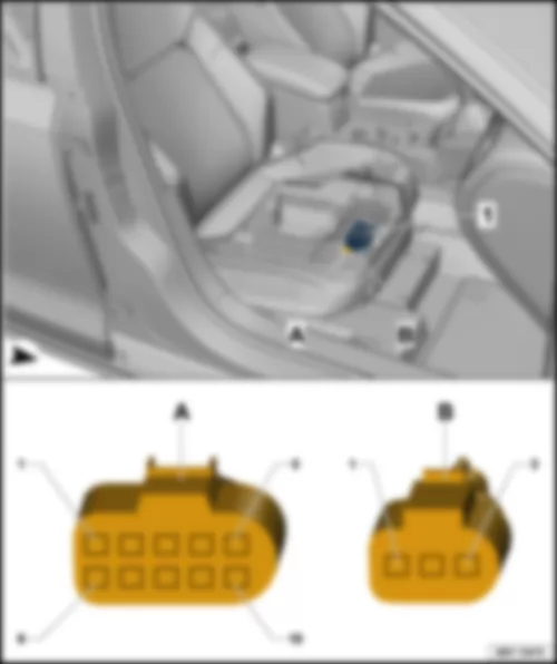 VW JETTA 2017 Seat occupied recognition control unit J706