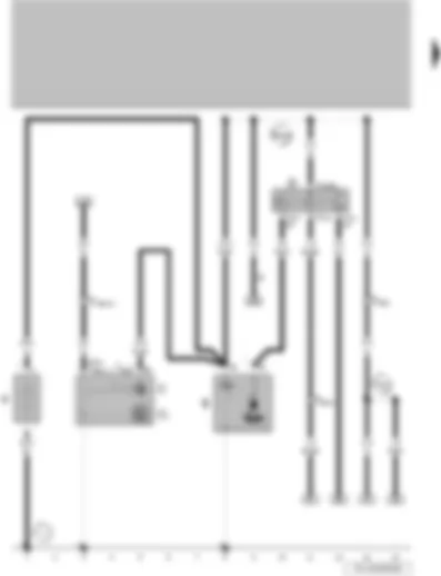 Wiring Diagram  VW KOMBI 2012 - Battery - starter - alternator - voltage regulator - ignition/starter switch