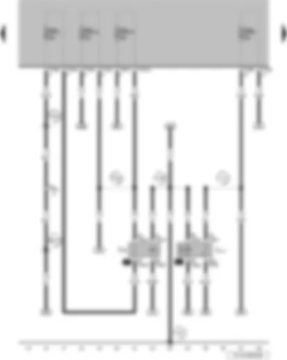 Wiring Diagram  VW KOMBI 2008 - X-contact relief relay - brake light relay