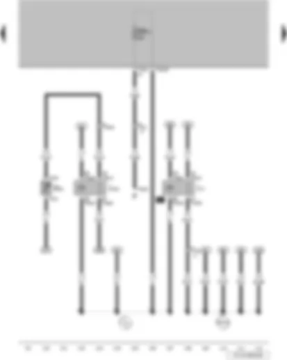Wiring Diagram  VW KOMBI 2014 - Coolant shortage indicator sender - fuel pump relay - coolant level relay
