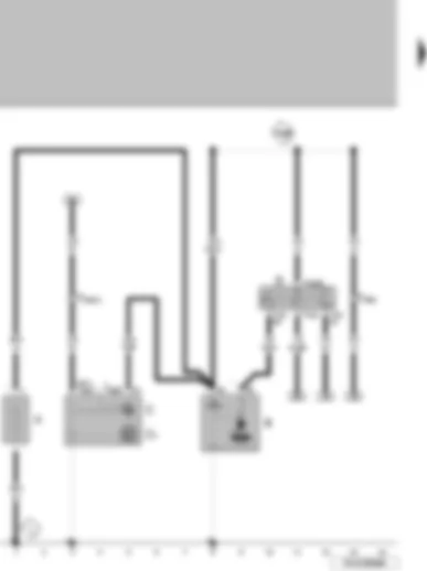 Wiring Diagram  VW KOMBI 2012 - Battery - starter - alternator - voltage regulator - ignition/starter switch