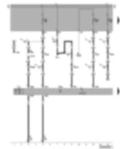 Wiring Diagram  VW LT 2000 - Tachograph - fuses